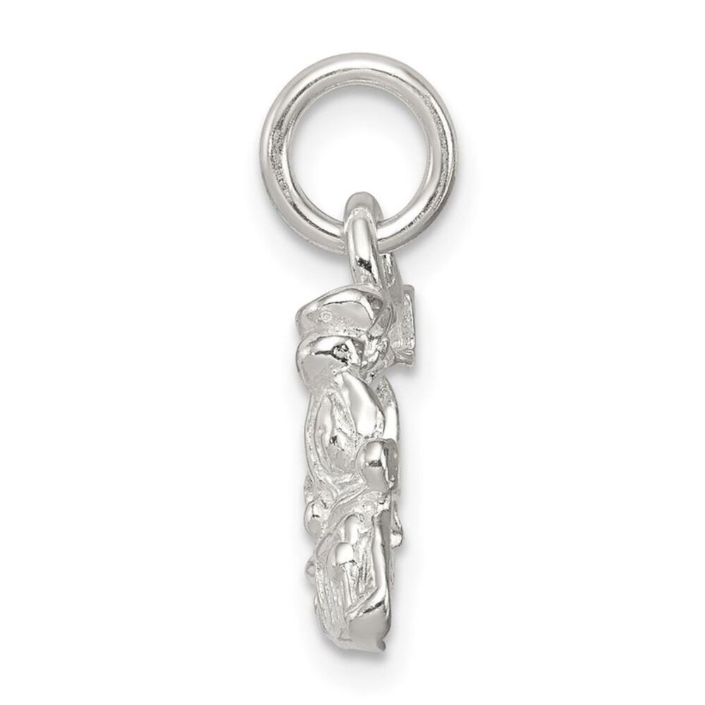 Kazi Luxury Sterling Silver Train Engine Charm - image 2